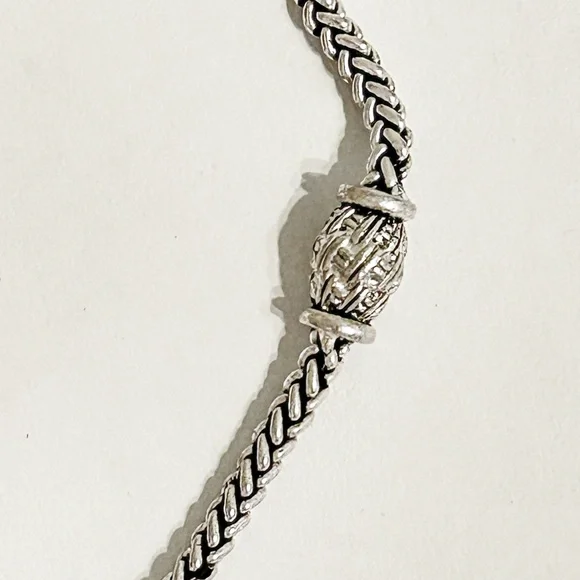Napier Silver Necklace with Intricate Accents - Picture 12 of 14